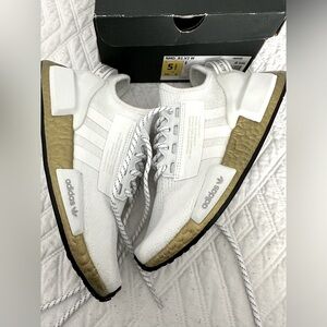 ADIDAS-RARE GOLD & WHITE NMD-5.5